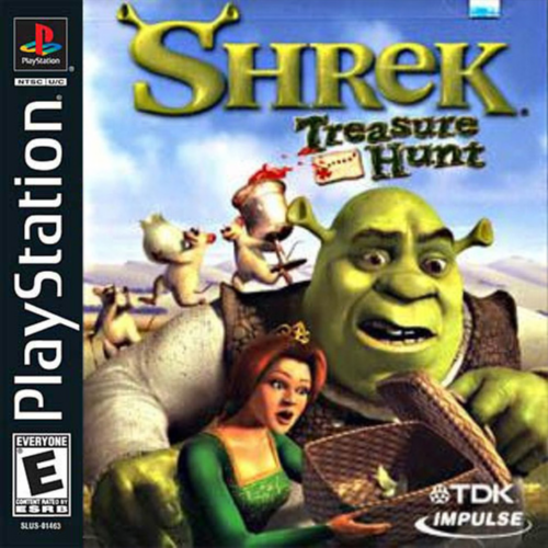 Shrek Treasure Hunt (USA) Cover